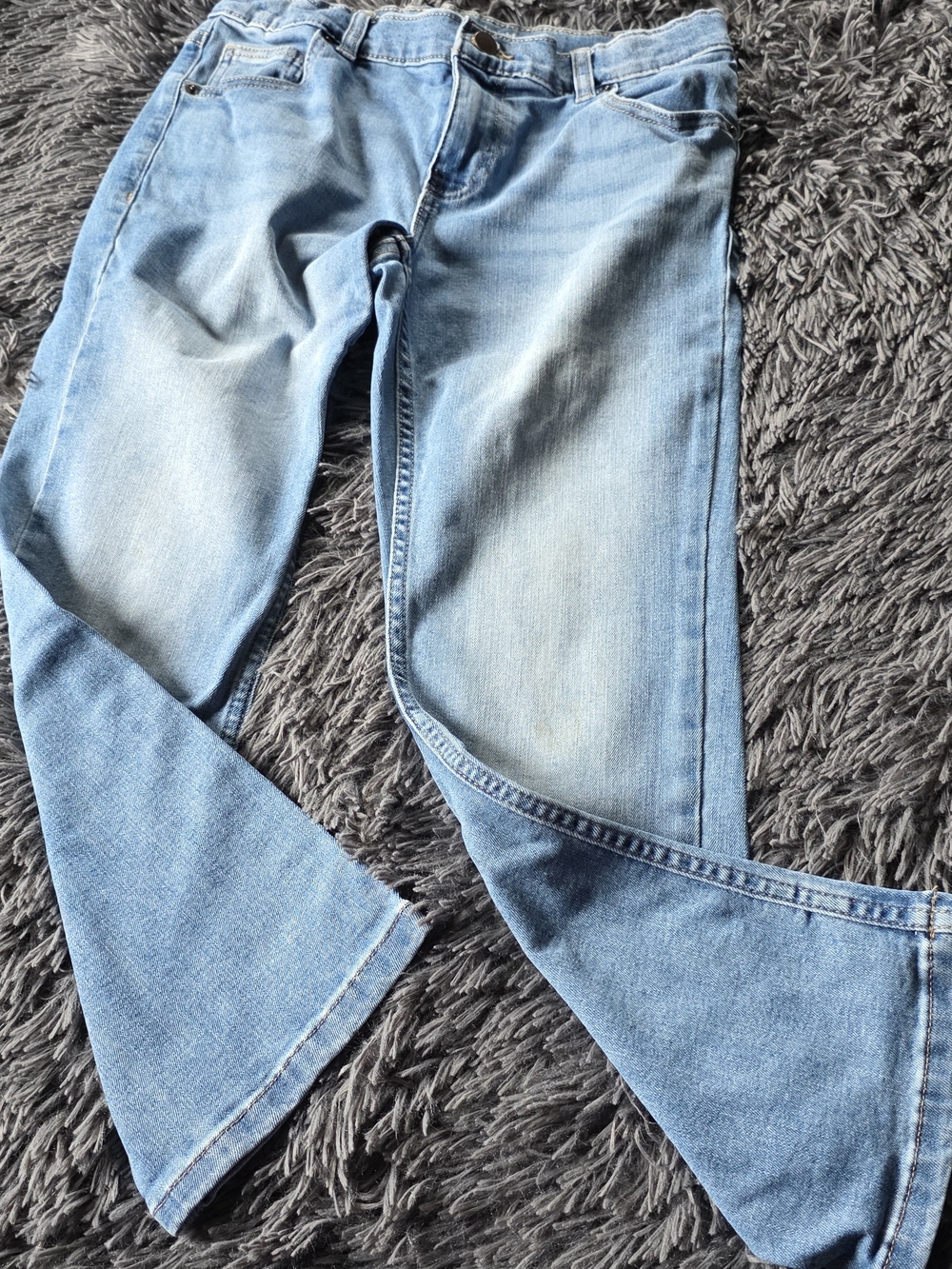 wonder nation Light Wash Straight Leg Jeans